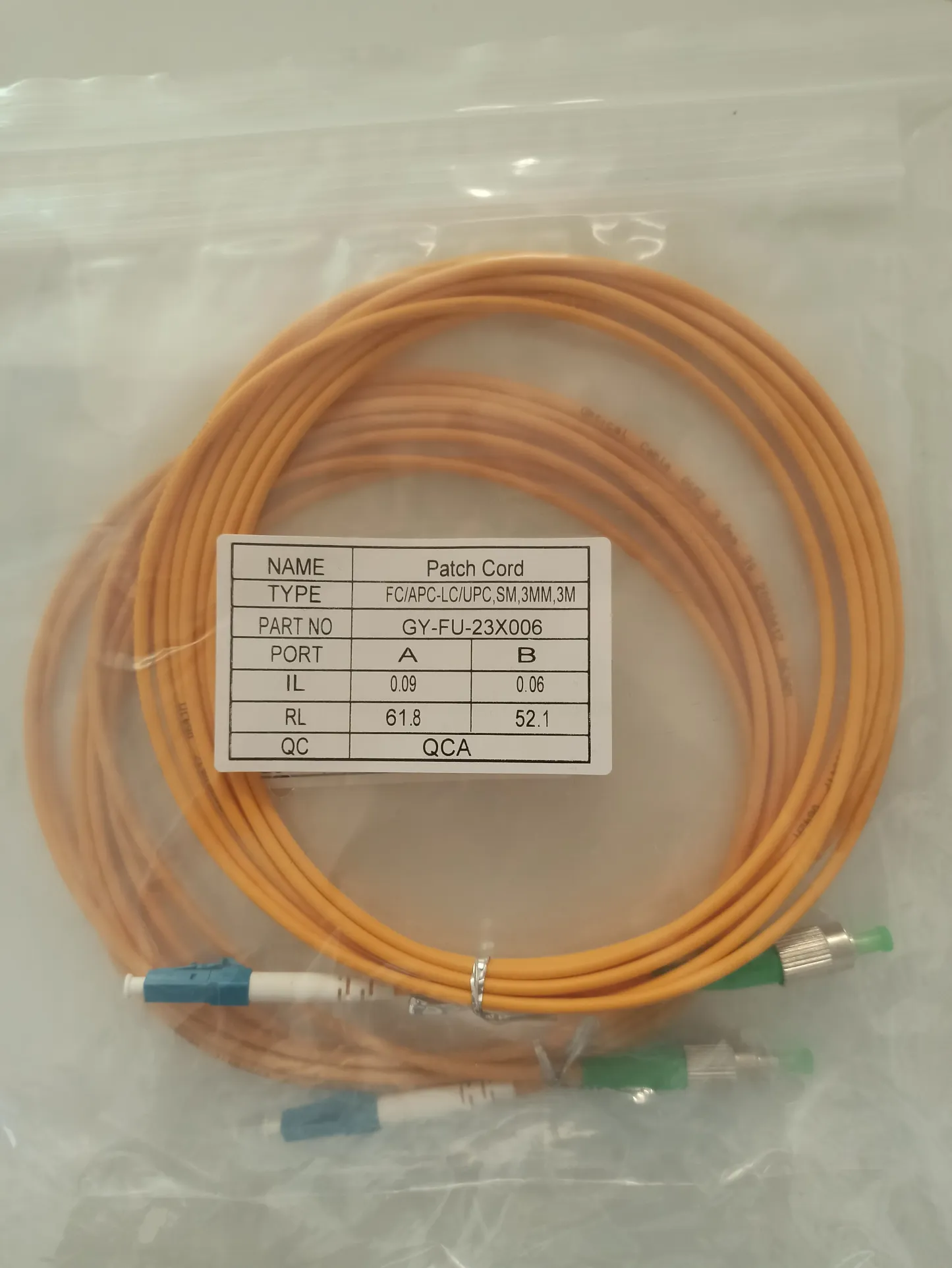 Factory supply LC Fiber patch cord Jumper optic cables Patch Cable Singlemode Duplex Multi