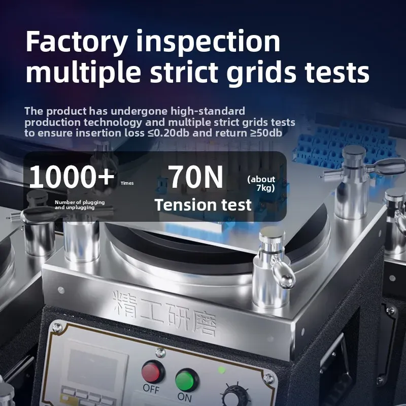 Single-Mode 10g Dual-Core Fiber Optic Jumper 1-50m Optional LC-Fc 9/125 Pigtail for FTTH