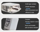 RT36-00 NT00 160A Knife Contact Fuse 690V AC High Breaking Capacity Industrial Fuse Protec