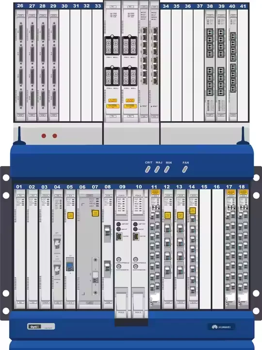 Original OSN7500II Subrack and Spare Boards for Network Used in Osn 7500 II-boxintelecom