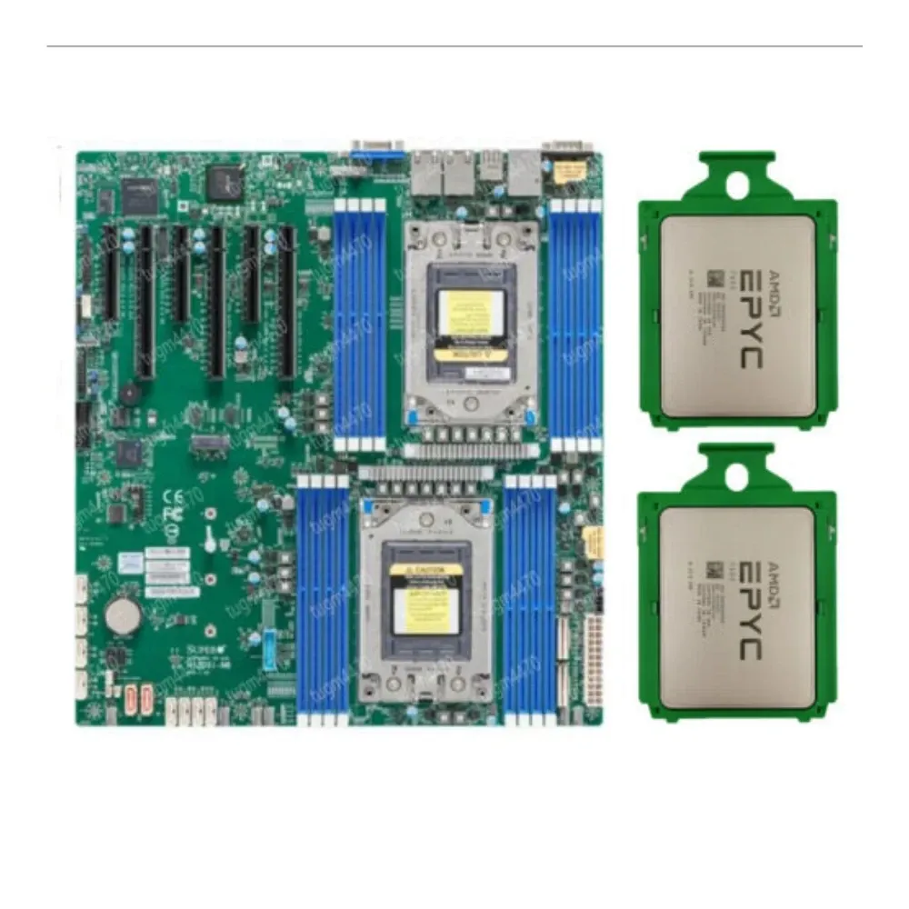 Hot Sale Used SUPERMICRO MBD-H12DSI-N6-O EATX Motherboard AMD EPYC Processor Stock Server