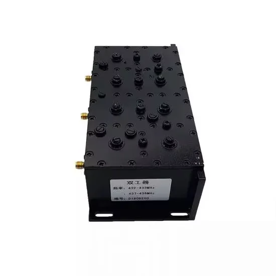 Custom Designs 415-420 425-430MHz Gsm Rf Cavity Duplexer Combiner With SMA-Female Connector for DAS IBS-boxintelecom