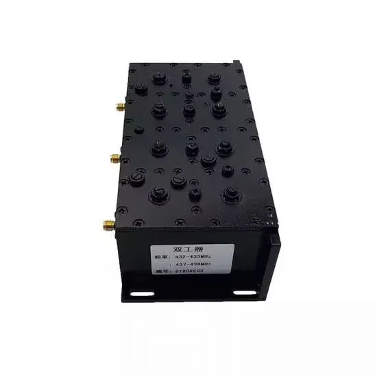 Custom Designs 415-420 425-430MHz Gsm Rf Cavity Duplexer Combiner With SMA-Female Connector for DAS IBS-boxintelecom