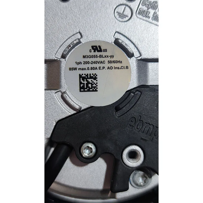 M3G055-Blxx-yy Germany TYP R3G190-RC03-06 R3G190-RC03-07 220V Inverter Centrifugal Fan with Plastic Blades-boxintelecom