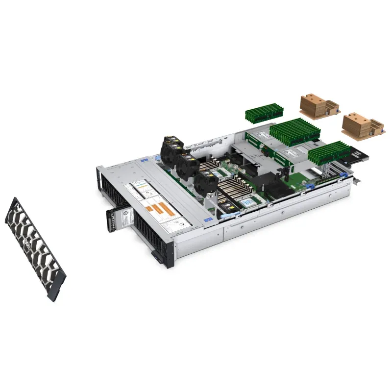 Dell Rack Intel Xeon 3204 Processor 750W Power Supply DDR4 Server R740