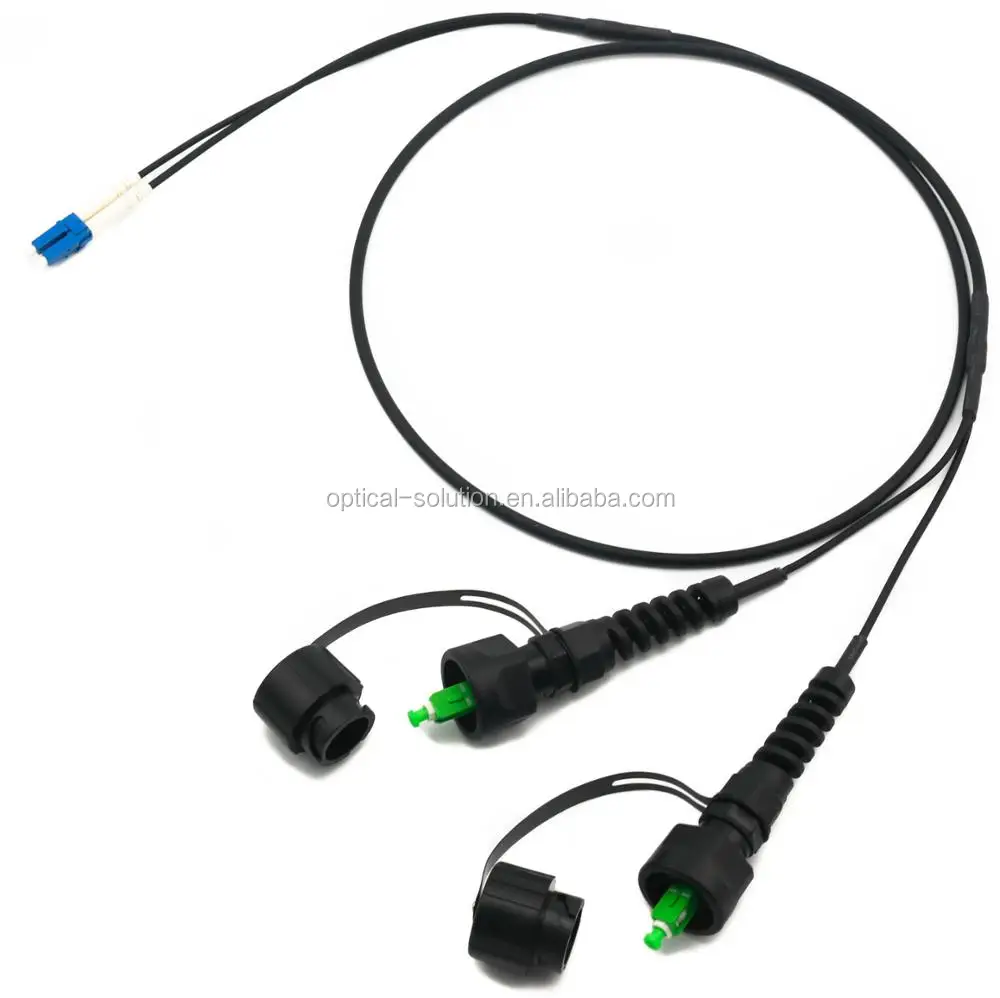 IP67 Waterproof PDLC ODLC Fiber Optic Patch Cord for FTTA Communication Cables