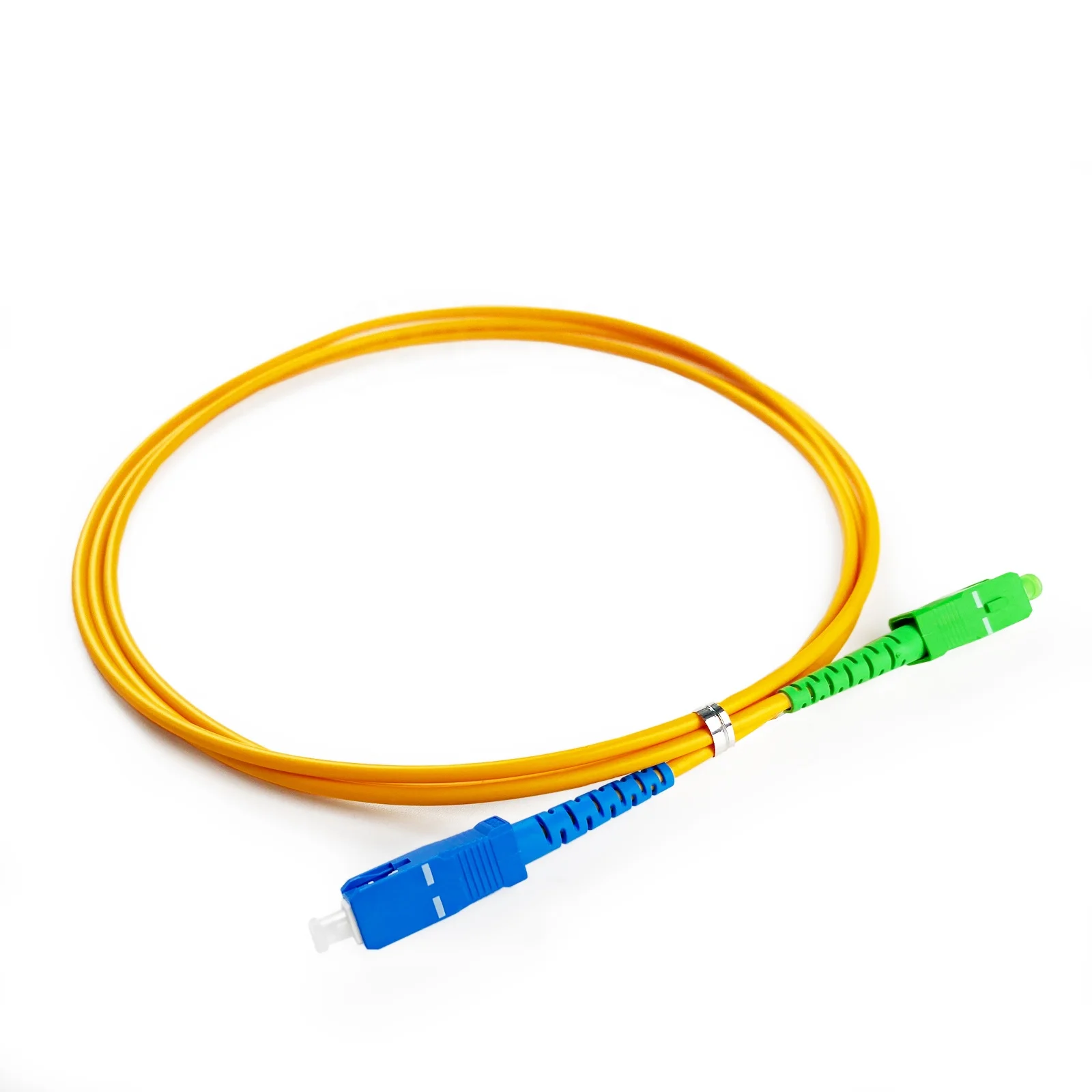 Qingdao APT Fiber Optic Jumper 2.0 3. sc Upc to sc Apc G652D SM 1.5M 2M 3M 5M  Fiber Optic Path Cord-boxintelecom