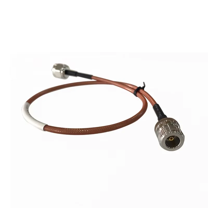 RG142 cable coaixal jumper cable  feeder, N male to female type rg142 jumper cable