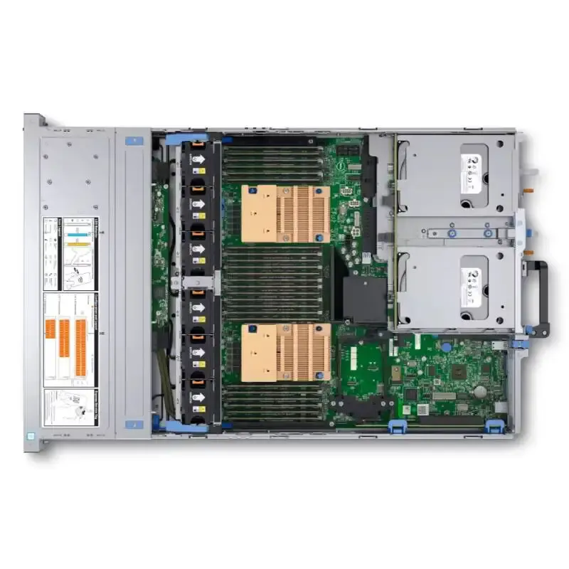 High Performance R740 Enterprise Level 2U Rack EMC R740XD 4208 4210 16G 2TB Storage Server with