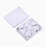 2 Core Fiber Optic Wall Plate ABS FTTH Terminal Box Desktop Optical Fiber Panel Socket for