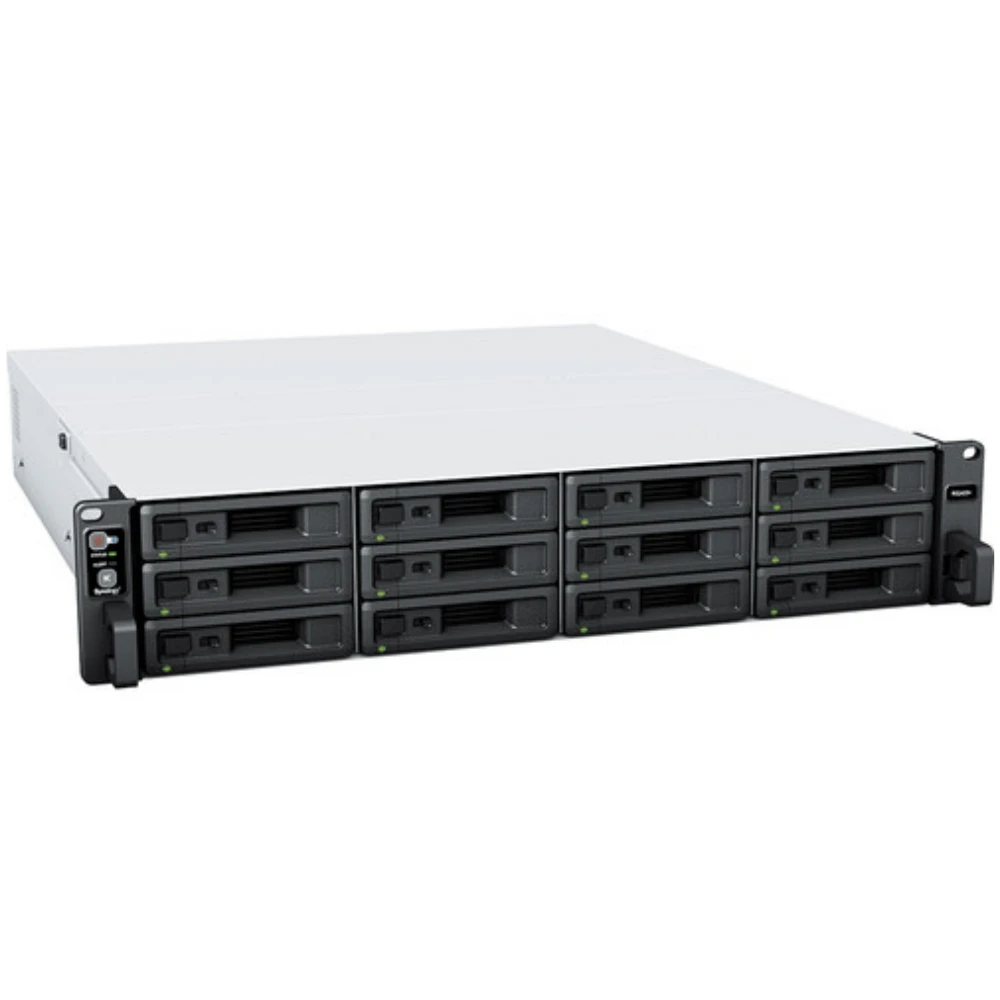 Faster and More Responsive Stock Synology 12-Bay RackStation RS2423+ Diskless NAS Server S