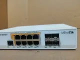 MikroTik CRS112-8P-4S-IN 8x Gigabit Ethernet Smart Switch with PoE-out