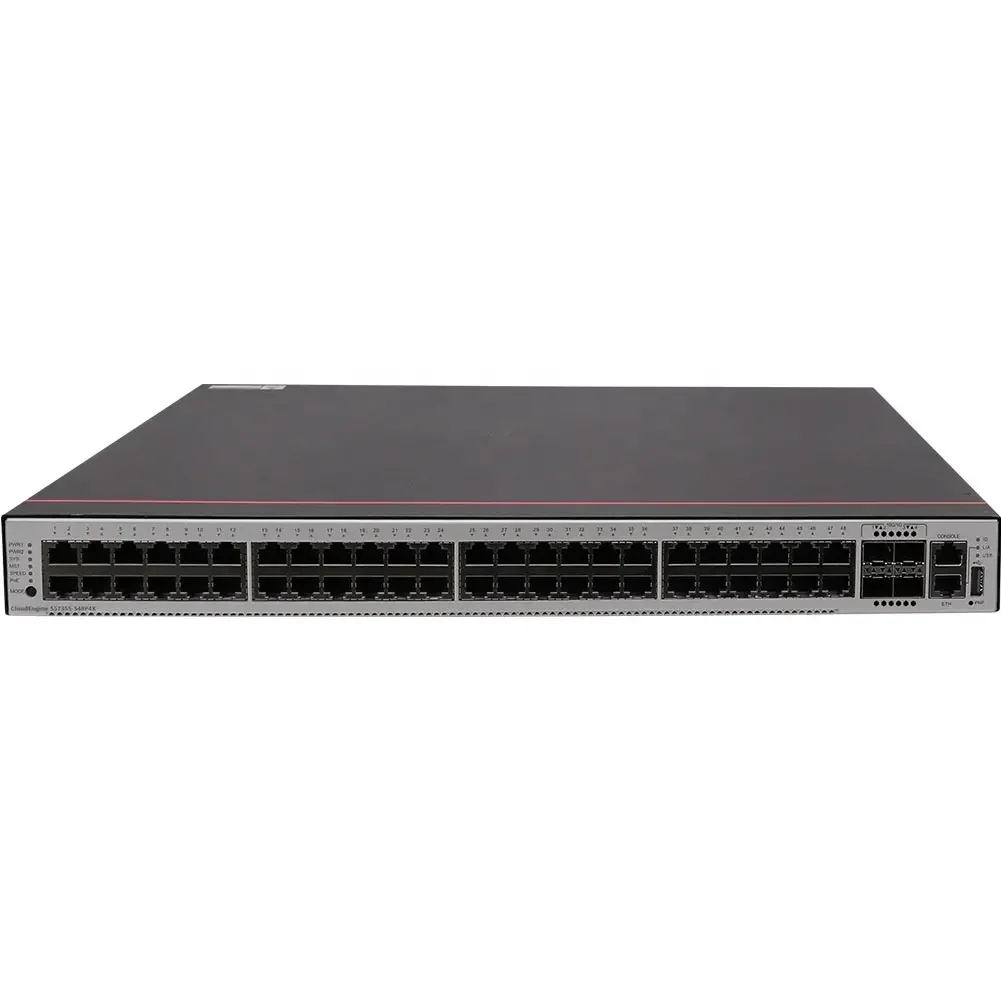 S5735-S48T4X 98010941 CloudEngine S5735-S Series 48 Port Fiber Gigabit Switch Access Switches 0