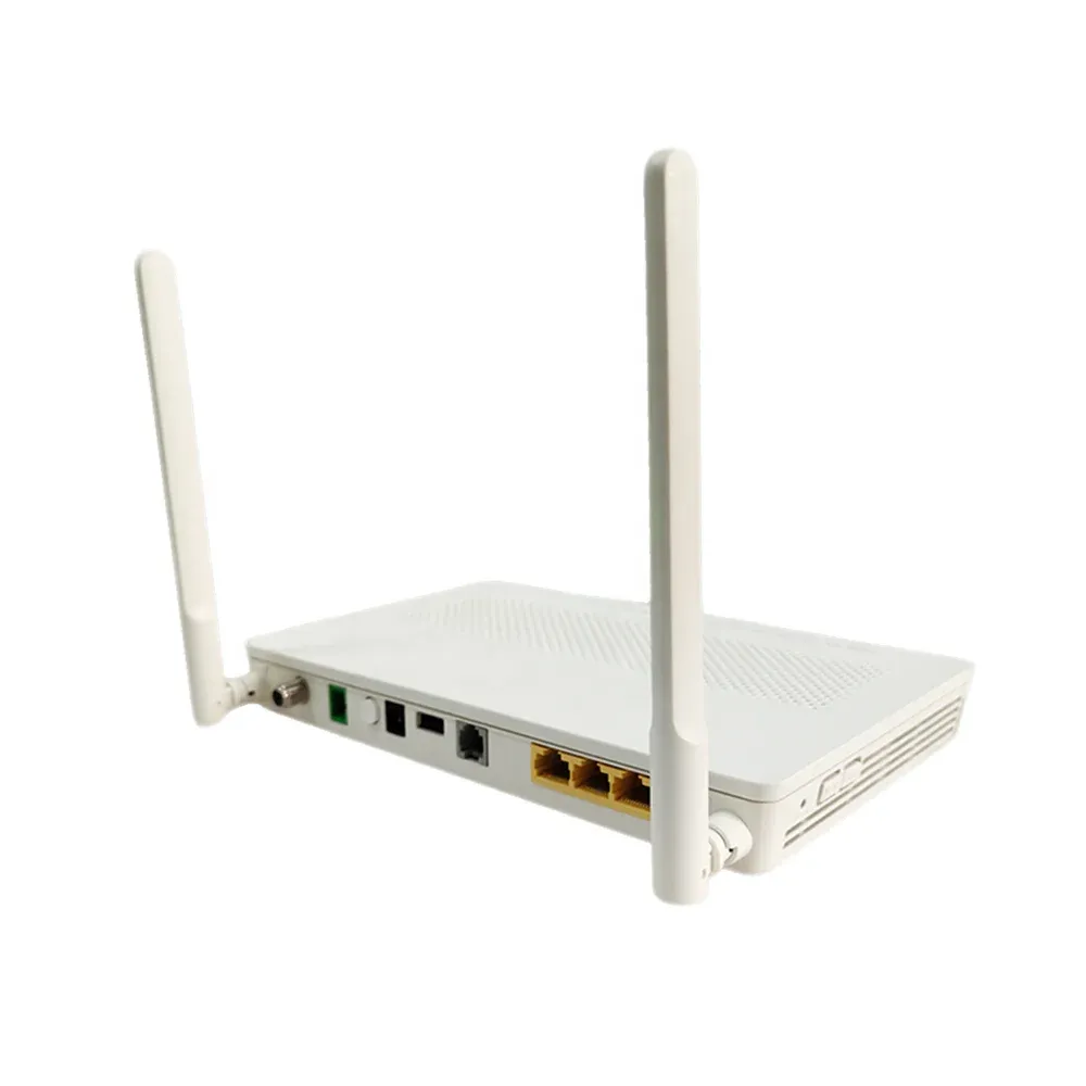 FTTH Routing Type ONU CATV XPON ONT EG8143A5 1GE+3FE+1TEL 2.4G WiFi Router Optic Modem-boxintelecom