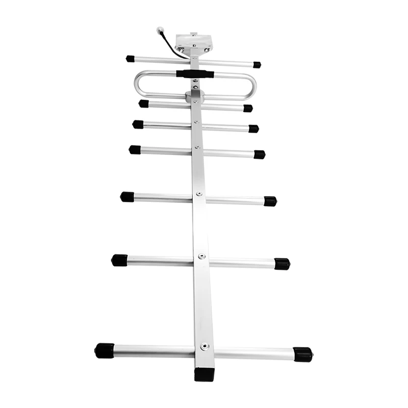 Hot Sale Wide Frequency High Gain 618MHz 12DBi UHF VHF Yagi Antenna with N-Female for DAS IBS