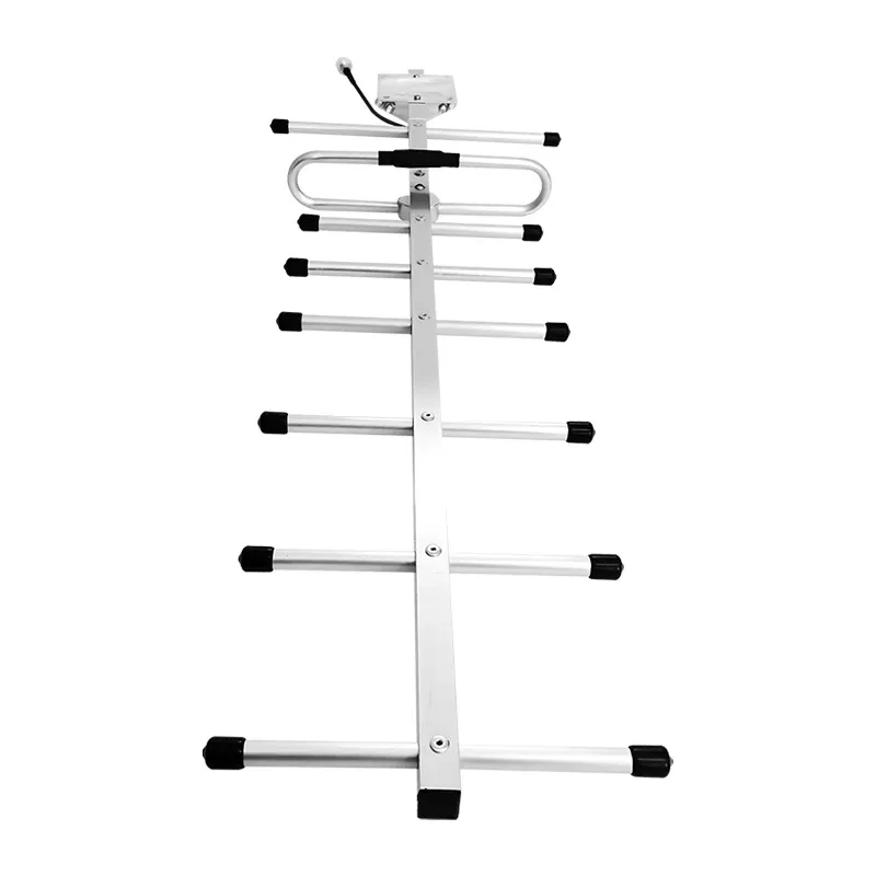 Hot Sale Wide Frequency High Gain 618MHz 12DBi UHF VHF Yagi Antenna with N-Female for DAS IBS