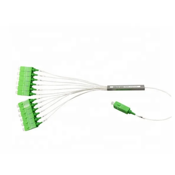 Catv Pon Ftth Net  PLC (Planar Waveguide Circuit) Fiber Optic Splitter 1x12   1x2 1x16 Mini Plc Splitter Modular-boxintelecom