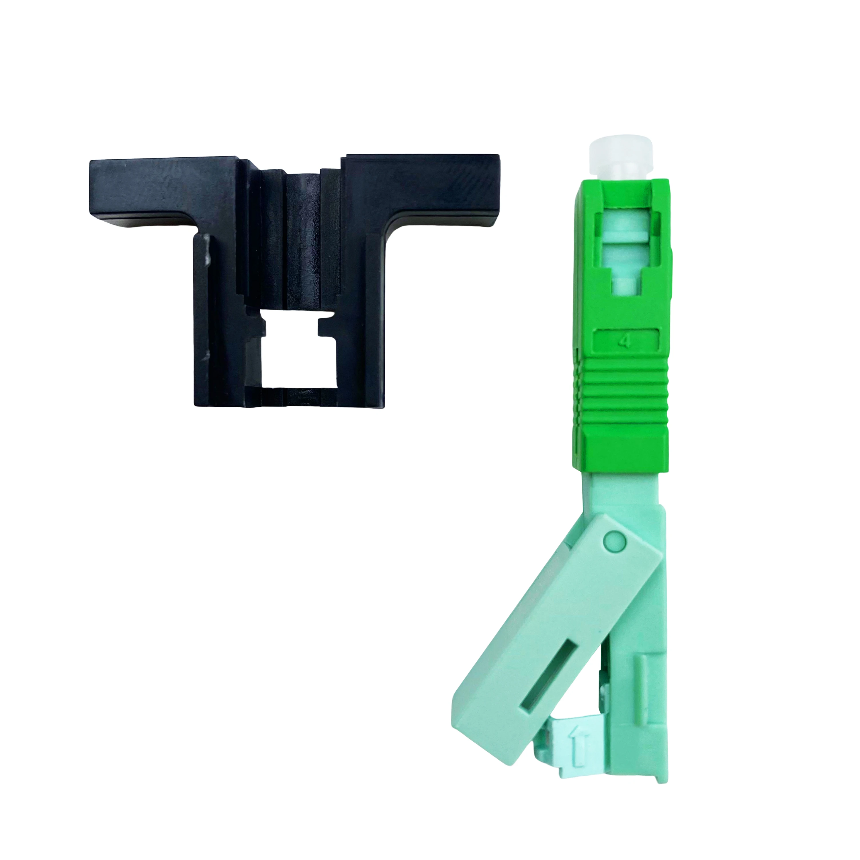 FTTH Fiber Optic SC/PC SM  Fast Connector Pre embedded Fast Connector adapter Optical Passive Components-boxintelecom