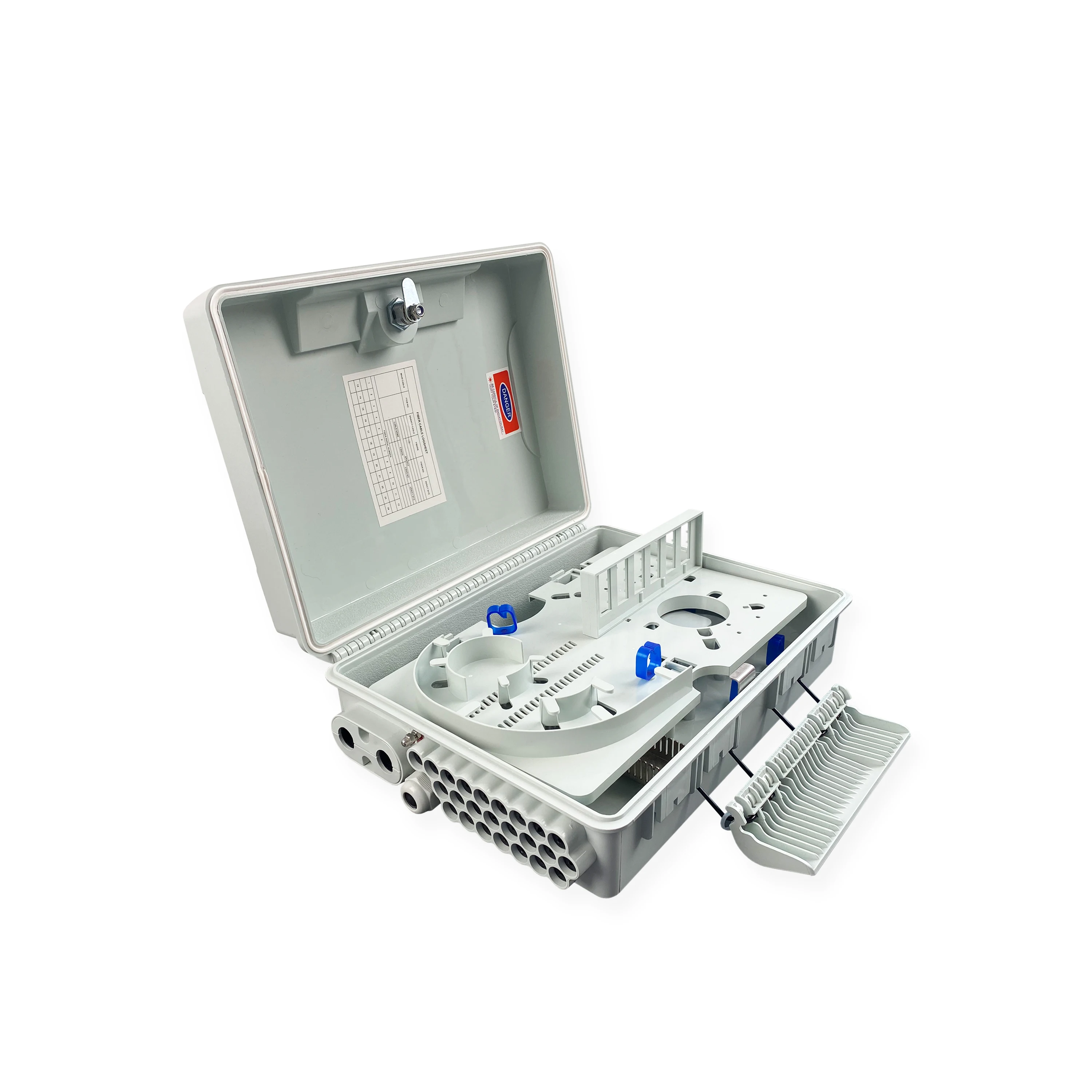 DC24-48C FTTH Outdoor Waterproof Terminal Box 24/48 Cores Fiber Optic Distribution Box
