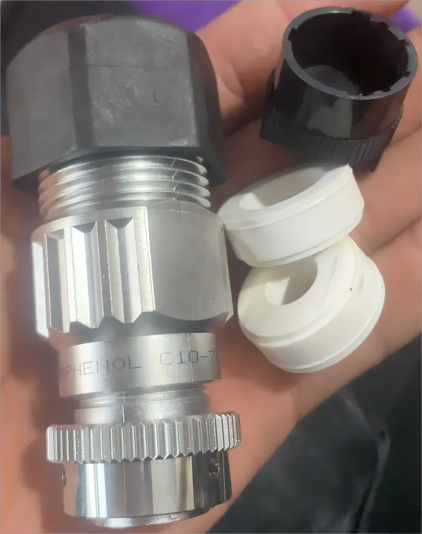 APPB 474282A 2-Pin 55A DC Plug C10-748591-Z2S for Airscale AAU/RRH Power Connector