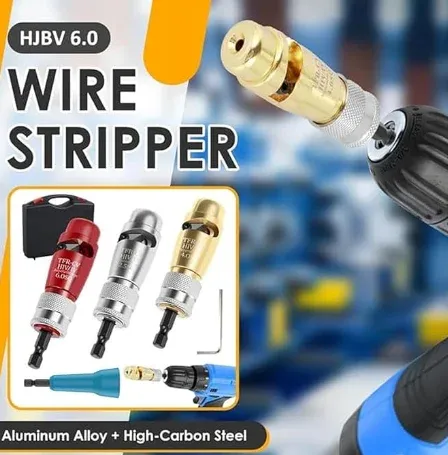 Aluminum Alloy  Cable Peeling Twister Tool Wire Stripping Electric Wire Stripper Portable Electric Drill  Wire Stripper-boxintelecom