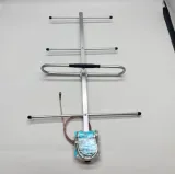 Factory Direct UHF  433MHz 5-elements 6dBi  Communication Round Rod Outdoor YAGI Antenna f