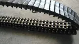 Portable Full-Automatic FTTH Fiber Cable Puller with Crawler Track Optical Fiber Power Cab