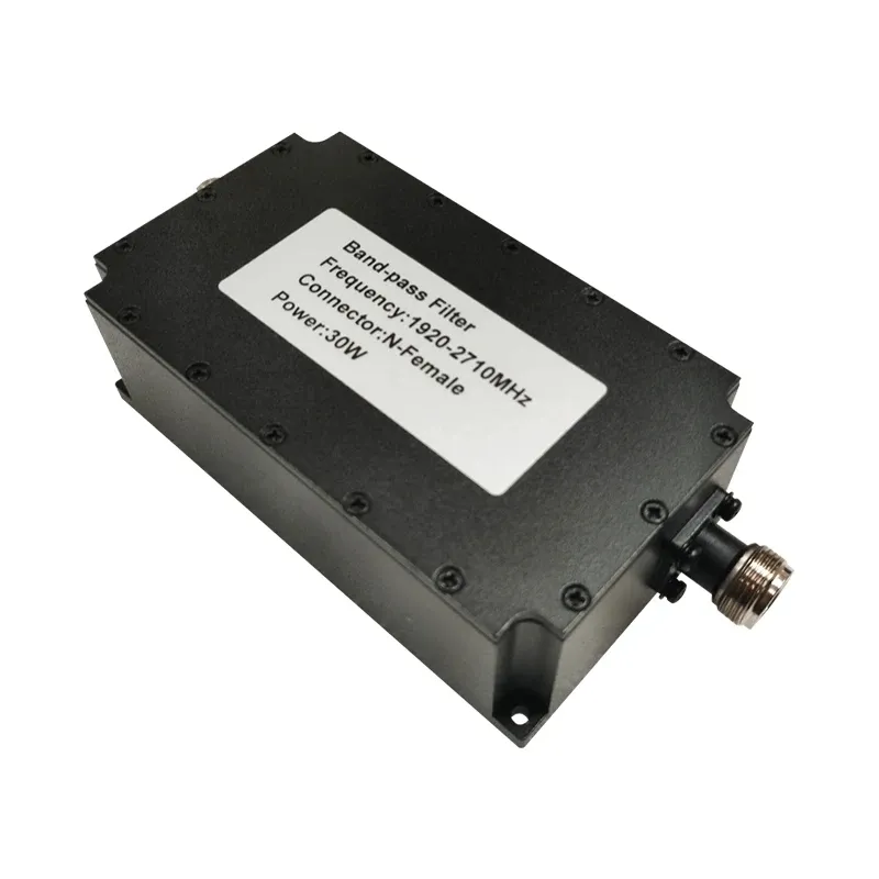 Hot Sale RF Filter Newly 50W LTE2100 NR2100 1920-2710MHz RF Band Pass Filter with High