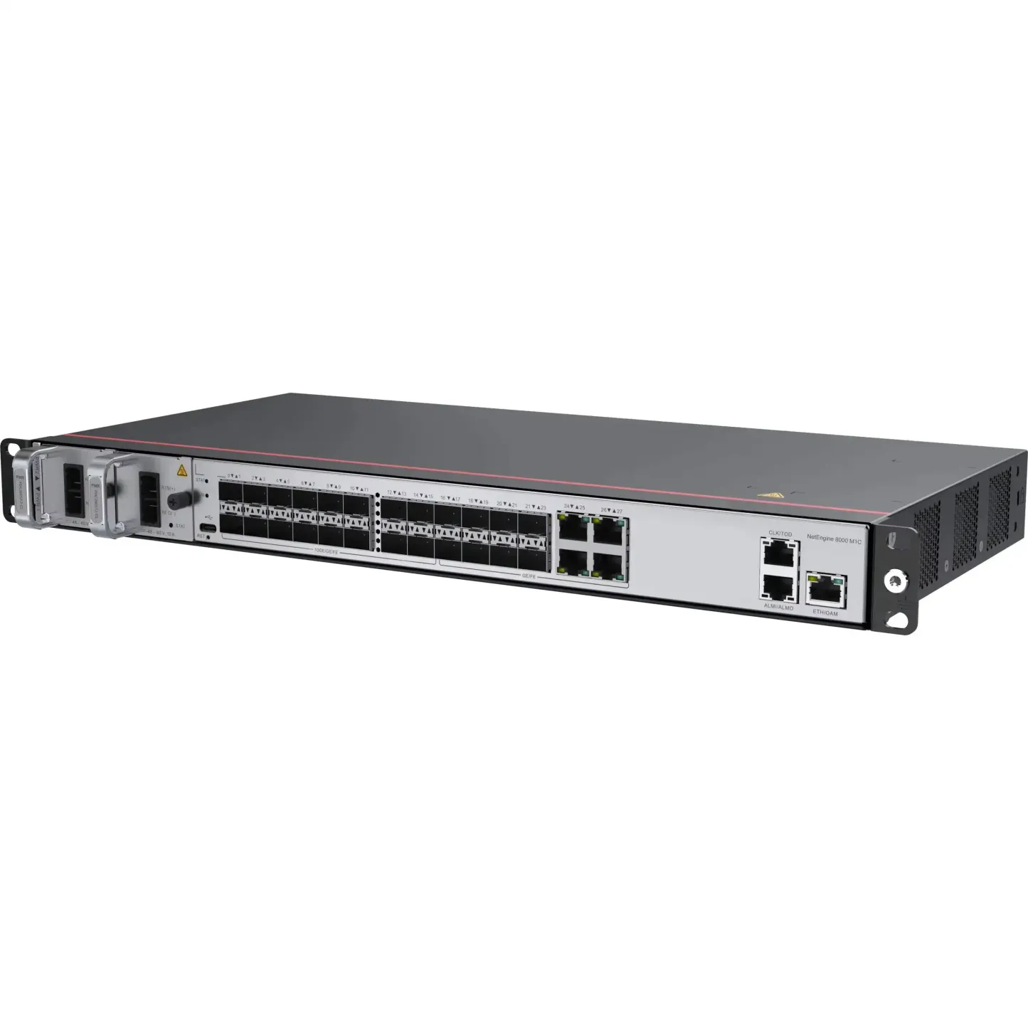 NetEngine 8000 M1C 02355JQS 2*50GE+2*25GE+2*10GE/GE+10*GEo+4*GEe Enterprise Routers-boxintelecom