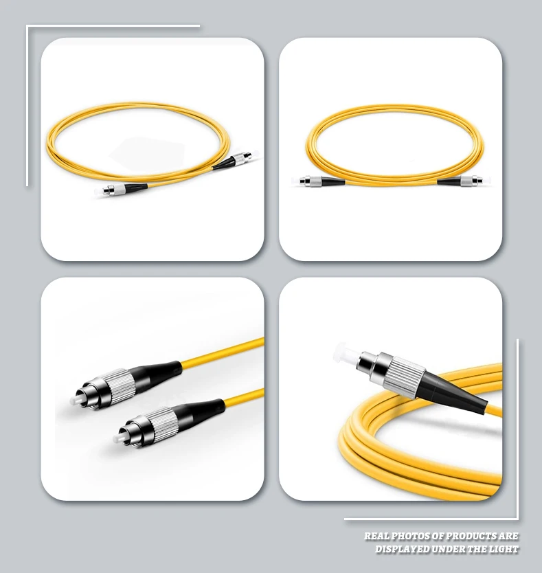 FTTH Optical Fiber Cable/Jumper/Patch Cord FC/UPC SM Fiber Optic Patchcord  FTTH 1M 2M 3M 