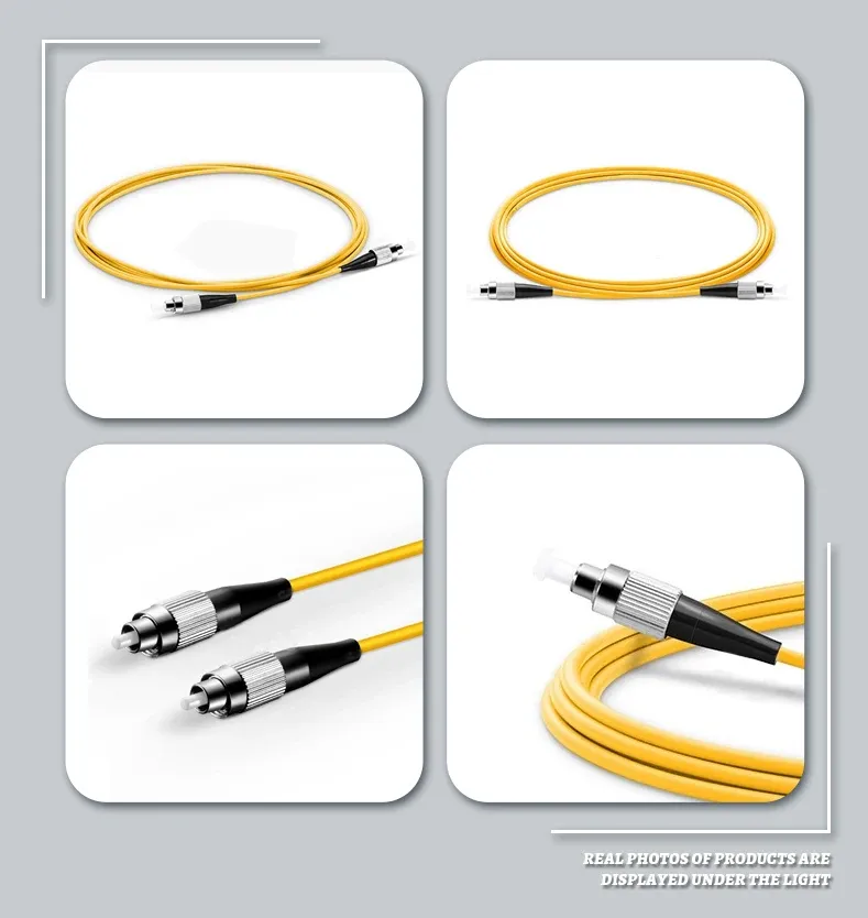 FTTH Optical Fiber Cable/Jumper/Patch Cord FC/UPC SM Fiber Optic Patchcord  FTTH 1M 2M 3M 