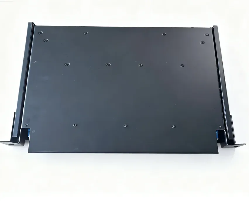 Rack Mount Fiber Optic Patch Panel 24/48 Core, Sliding Drawer ODF with SC LC ST Adapters,
