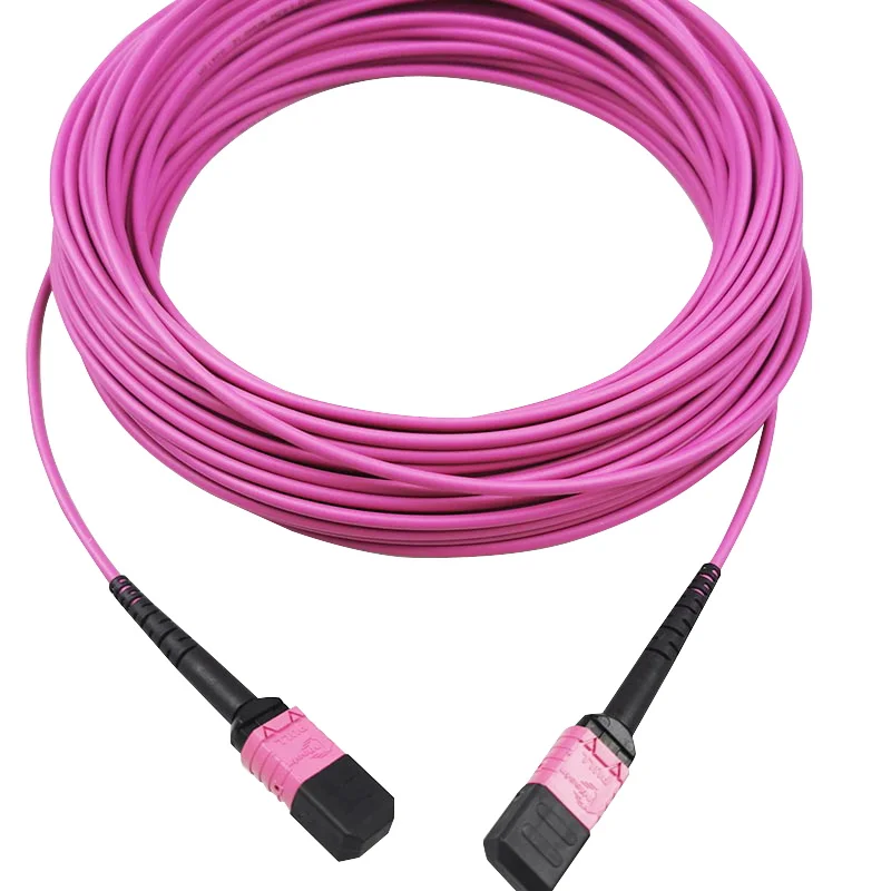 MPO OM4 50/125 Multimode Cable LSZH for WiFi 4G & 3G Networks Fiber Optic Patch Cord/Jumper-boxintelecom
