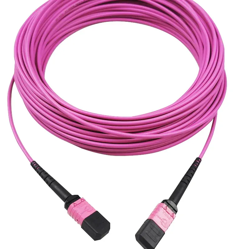 MPO OM4 50/125 Multimode Cable LSZH for WiFi 4G & 3G Networks Fiber Optic Patch Cord/Jumper-boxintelecom
