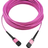 MPO OM4 50/125 Multimode Cable LSZH for WiFi 4G & 3G Networks Fiber Optic Patch Cord/Jumpe