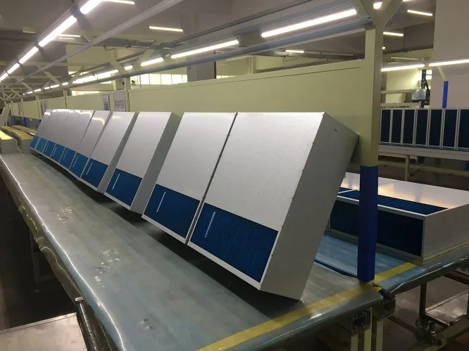 New IP55 Counter-Flow Heat Exchanger Core with Protection Level Applied to Cabinet Cooling Unit