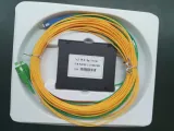 Fiber Optical PLC Splitters 1*2 Way ABS Box SC/UPC Fiber Optic Splitter FTTH GPON EPON