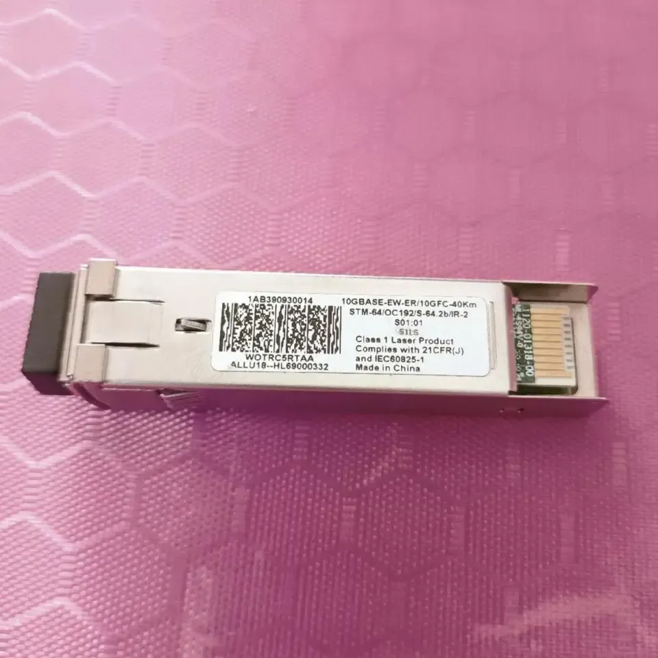 1AB390930014 WOTRC5RTAA 10GBASE-EW-ER/10GFC-40Km 1550nm SFP Transceiver