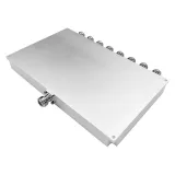 Microstrip 1280-1300MHz L-band 50W RF 8 Way Power Divider Splitter with N F Used in RADAR 