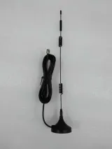 UHF 340-520MHz 570mm 3.4dBi Mobile Stainless Steel Whip Communication Antenna for Radio Sy