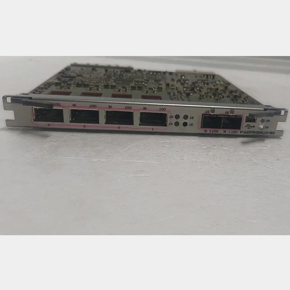 2025 Used 2G/3G/4G SPO 1460 SM-OTN40/4xXFP-A ROA Communication Equipment Part 128 4611/1 Base Station Equipment-boxintelecom