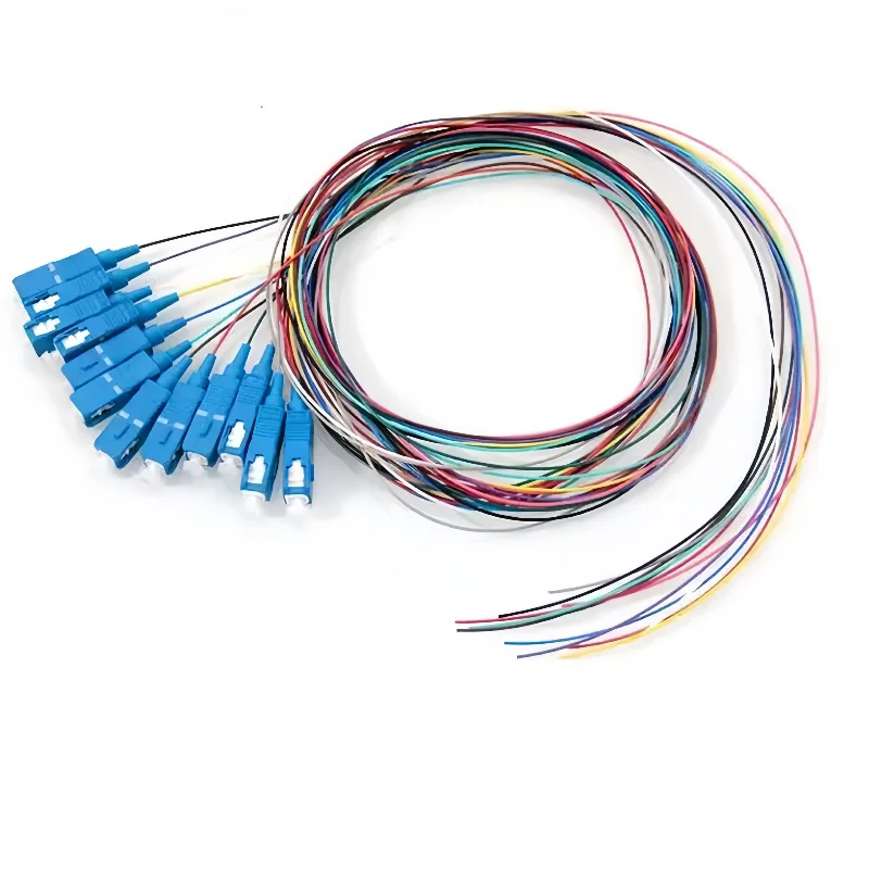 Sc/Apc-Sc/Apc Single-Mode Jumper Fiber Optic Pigtail FTTH Patch Cord Cable 12 Cord for GPON-boxintelecom