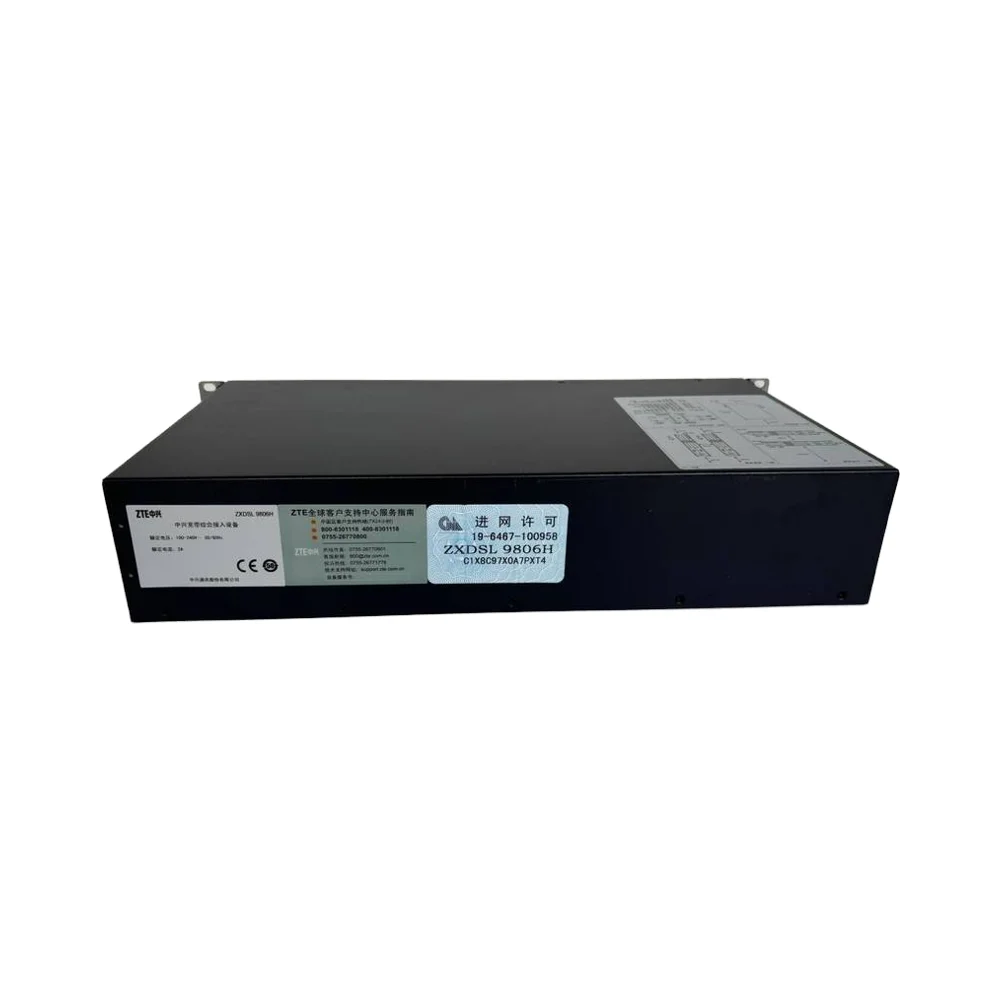 New Original BBU ZXDSL 9806H Fiber Optic Board 24 Port 10g Data Rate RJ45 FTTB/FTTC VDSL/ADSL/IP DSLAM GSM-boxintelecom