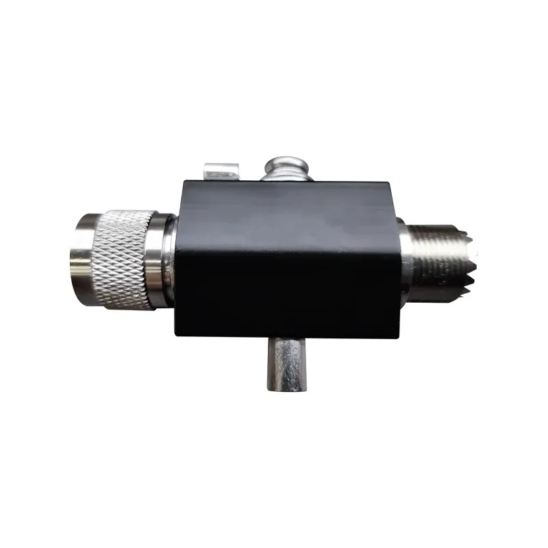 UHF Gas Discharge Tube Type Lightning Protector DC-3GHz Coaxial RF Surge  Thunder Arrester