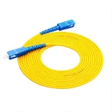 Single Mode G652d Fiber Optic Patch Cord 2.0mm 3.0mm SC UPC to SC UPC Duplex Jumper 1m-5m 