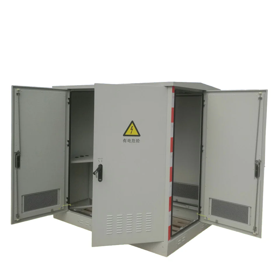 Outdoor IP66 Protection Level 1000mm Stainless Steel Enclosure Cabinet for 800ah 48v Battery Galvanized Steel Heat Exchanger Air-boxintelecom