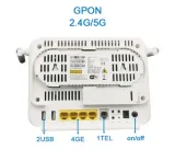 Fiber Optic Equipment FTTH G-1425G-B ONT ONT 4GE 1 Port GPON ONT 2.4G/5G WIFI