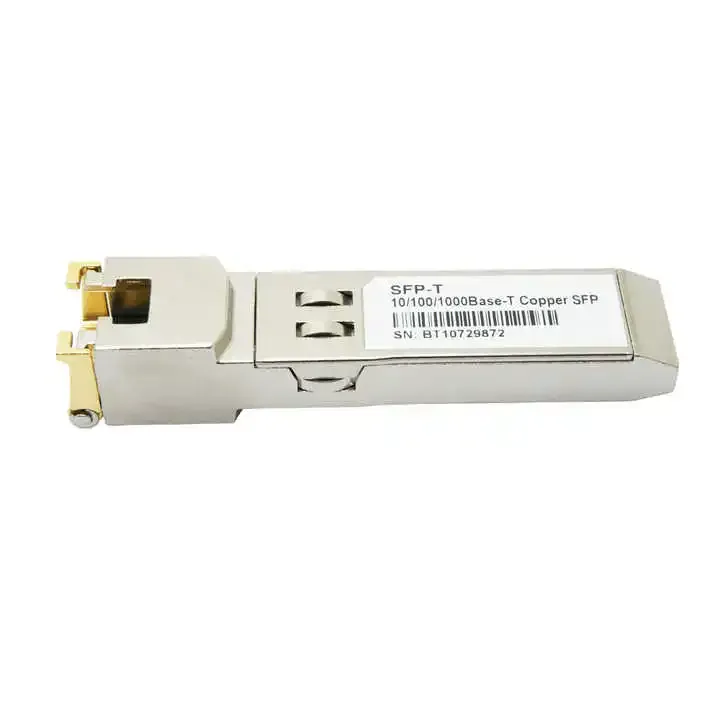 SFP BIDI Fiber Optic Transceiver Module Cisco GLC-TE Compatible 1000BASE-T Transceiver Module 1G SFP Copper RJ45 100m-boxintelecom