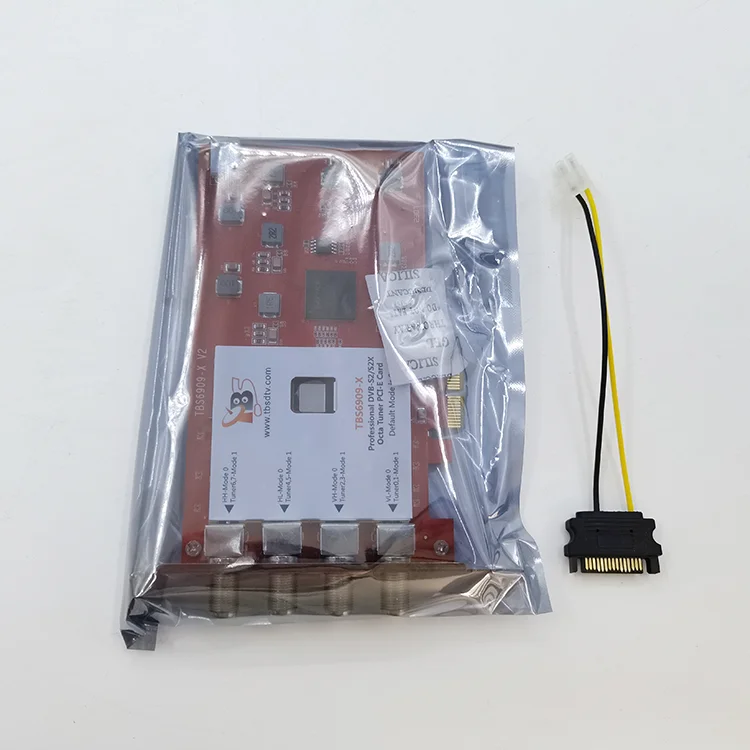 TBS6909-X TBS6909 Demodulation card high-definition digital TV receiver card acquisition n
