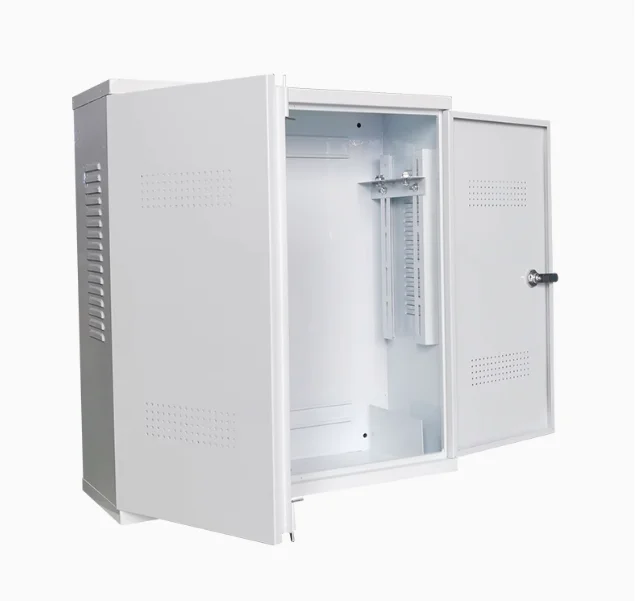 IP54 Outdoor Integrated Communication Enclosure Wall-Mounted 4U Network Equipment Cabinet Stainless Steel Galvanized Steel-boxintelecom